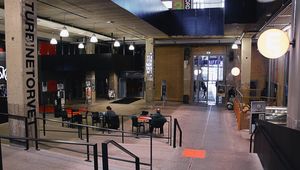 Turbinetorvet set fra Kedelhallen