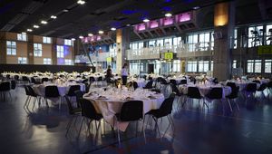 Festopstilling i DGI Husets sal niv. 3